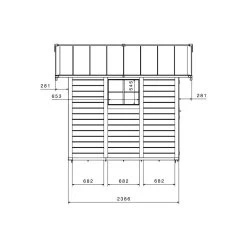 Abri De Jardin En PVC 7,5m² DECO Sherwood Grosfillex + Kit Ancrage Offert -Nesling Magasin abri de jardin en pvc 75m deco sherwood grosfillex kit ancrage offert 5
