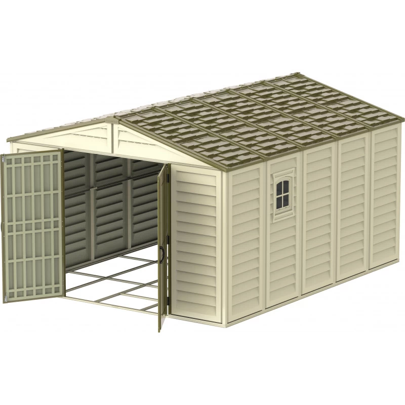 Abri De Jardin En PVC WoodStyle Premium 13,12m² Duramax 6 Abri De Jardin En PVC WoodStyle Premium 13,12m² Duramax – Image 4