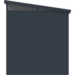Abri De Jardin En Résine 4,10m² Anthracite Toit Monopente Skylight + Plancher - Jobu 12 Abri De Jardin En Résine 4,10m² Anthracite Toit Monopente Skylight + Plancher - Jobu -Nesling Magasin abri de jardin en resine 410m anthracite toit monopente skylight plancher jobu 4
