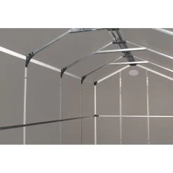 Abri De Jardin En Résine Beige 6,99m² + Kit De Fondation - JOBU -Nesling Magasin abri de jardin en resine beige 699m kit de fondation jobu 2