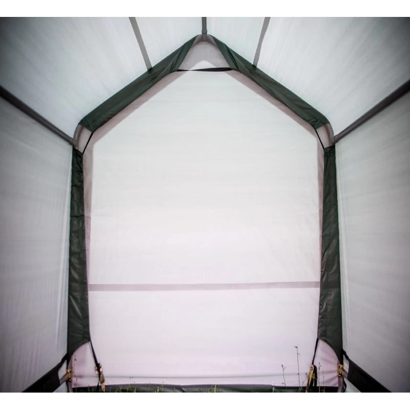 Abri De Jardin En Toile Renforcée Verte Toit 2 Pentes 13,30m² HABRITA 7 Abri De Jardin En Toile Renforcée Verte Toit 2 Pentes 13,30m² HABRITA – Image 5