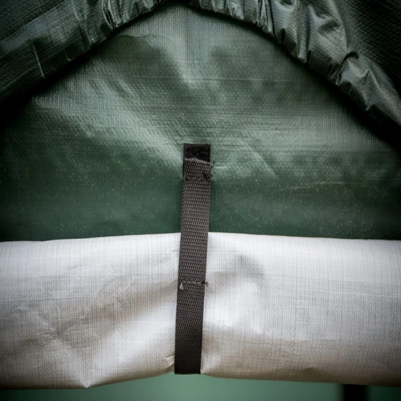 Abri De Jardin En Toile Renforcée Verte Toit 2 Pentes 13,30m² HABRITA 8 Abri De Jardin En Toile Renforcée Verte Toit 2 Pentes 13,30m² HABRITA – Image 6