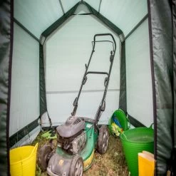 Abri De Jardin En Toile Renforcée Verte Toit 2 Pentes 3,35m² HABRITA -Nesling Magasin abri de jardin en toile renforcee verte toit 2 pentes 335m habrita 3