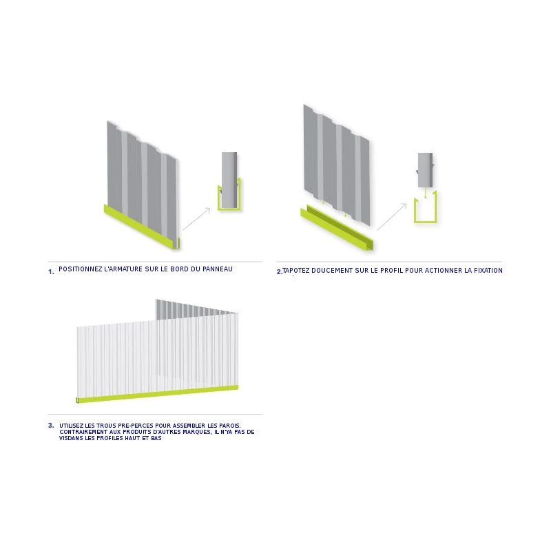 Abri De Jardin En Métal 6,5m² Silver Grey Fraser - ABSCO 4 Abri De Jardin En Métal 6,5m² Silver Grey Fraser - ABSCO – Image 2