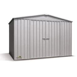 Abri De Jardin En Métal 6,5m² Silver Grey Fraser - ABSCO
