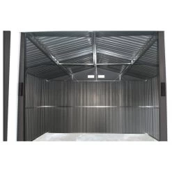 Abri De Jardin En Métal 8,84m² PLUS Anthracite + Kit D'ancrage X-METAL -Nesling Magasin abri de jardin metal 884m plus anthracite kit d ancrage x metal 5