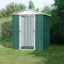 Abri De Jardin Métal Vert 2,77m² + Kit D'ancrage Inclus - YARDMASTER 10 Abri De Jardin Métal Vert 2,77m² + Kit D'ancrage Inclus - YARDMASTER -Nesling Magasin abri de jardin metal vert 277m kit d ancrage inclus yardmaster 2