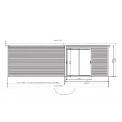 Abri De Jardin Sagres 23m² En Bois Massif 28mm Avec Terrasse Couverte - SOLID -Nesling Magasin abri de jardin sagres 23m en bois massif 28mm avec terrasse couverte solid 1