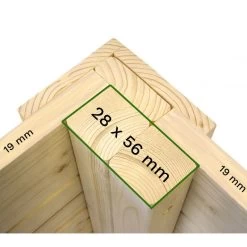 Abri De Jardin Skur 1 2,19m² + Plancher Traité Peint Gris Baltic 13 Abri De Jardin Skur 1 2,19m² + Plancher Traité Peint Gris Baltic -Nesling Magasin abri de jardin skur 1 219m plancher traite peint gris baltic 5