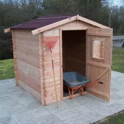 Abri De Jardin En Douglas DUBLIN 4,28m² Madriers 28mm + Couverture Onduline - HABRITA 13 Abri De Jardin En Douglas DUBLIN 4,28m² Madriers 28mm + Couverture Onduline - HABRITA -Nesling Magasin abri dublin 428m en madriers douglas 28mm sans plancher habrita 5