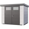 Abri En Acier Galvanisé Blanc 5,6m² Avec Double Porte Eleganto 2721 Telluria -Nesling Magasin abri en acier galvanise blanc 56m avec double porte eleganto 2721 telluria