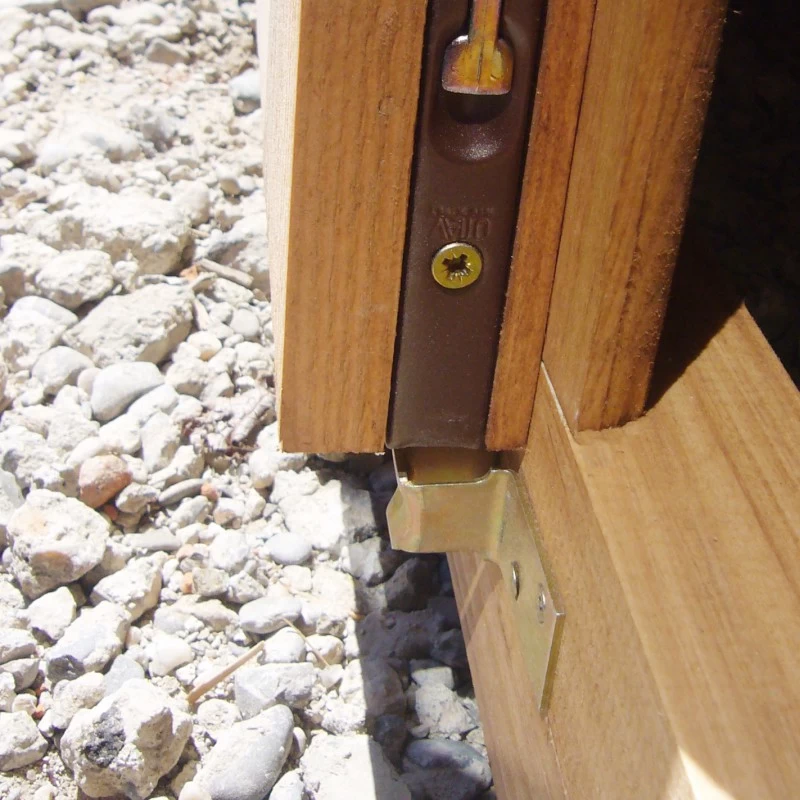 Abri En Bois Massif 16m² PRIMO 28mm Traité Teinté Marron Gardy Shelter 5 Abri En Bois Massif 16m² PRIMO 28mm Traité Teinté Marron Gardy Shelter – Image 3