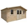 Abri En Bois Massif 19,82m² PLUS - Madriers 28mm Gardy Shelter -Nesling Magasin abri en bois massif 1982m plus madriers 28mm gardy shelter