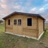Abri En Bois Massif 19,8m² PLUS 28mm Traité Teinté Marron Gardy Shelter 1 Abri En Bois Massif 19,8m² PLUS 28mm Traité Teinté Marron Gardy Shelter -Nesling Magasin abri en bois massif 198m plus 28mm traite teinte marron gardy shelter