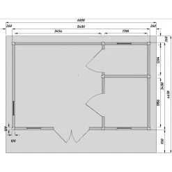 Abri En Bois Massif 19m² Avec Isolation Madriers 100mm Gardy Shelter 10 Abri En Bois Massif 19m² Avec Isolation Madriers 100mm Gardy Shelter -Nesling Magasin abri en bois massif 19m avec isolation madriers 100mm gardy shelter 2