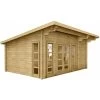 Abri En Bois Massif 22m² MODERNE - Madriers 40mm Gardy Shelter 2 Abri En Bois Massif 22m² MODERNE - Madriers 40mm Gardy Shelter -Nesling Magasin abri en bois massif 22m moderne madriers 40mm gardy shelter