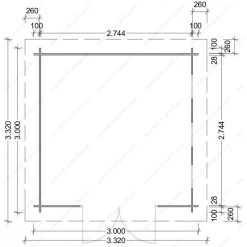 Abri En Bois Massif 9m² MODERNE - Madriers 28mm Gardy Shelter 11 Abri En Bois Massif 9m² MODERNE - Madriers 28mm Gardy Shelter -Nesling Magasin abri en bois massif 9m moderne madriers 28mm gardy shelter 3