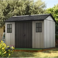 Abri En Résine Brossée Oakland 1175 Brossium 8m² + Plancher - Keter 10 Abri En Résine Brossée Oakland 1175 Brossium 8m² + Plancher - Keter -Nesling Magasin abri en resine brossee oakland 1175 brossium 8m plancher keter 2