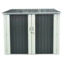 Abri Pour 3 Vélos En Métal Anthracite 3,32m² + Kit D'ancrage X-METAL 13 Abri Pour 3 Vélos En Métal Anthracite 3,32m² + Kit D'ancrage X-METAL -Nesling Magasin abri pour 3 velos en metal anthracite 332m kit d ancrage x metal 5