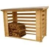 Abri Range-bûches 4 Stères Madriers Massif 20mm Certifié 1 Abri Range-bûches 4 Stères Madriers Massif 20mm Certifié -Nesling Magasin abri range buches 4 steres madriers massif 20mm certifie