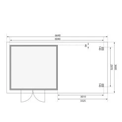 Abri Toit Plat 9,55m² Bois Massif 40mm Northeim 3 Avec Appentis 330cm Et Paroi Arrière – Karibu 10 Abri Toit Plat 9,55m² Bois Massif 40mm Northeim 3 Avec Appentis 330cm Et Paroi Arrière – Karibu -Nesling Magasin abri toit plat 955m bois massif 40mm northeim 3 avec appentis 330cm et paroi arriere woodfeeling 2