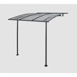 Auvent Marquise En Acrylique Transparent Vega™ 2000 – Palram - Canopia -Nesling Magasin auvent marquise en acrylique transparent vega 2000 palram 3