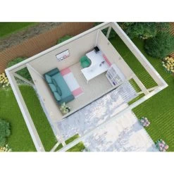 Bureau De Jardin En Bois Massif Avec Terrasse 16,5m² - Madriers 40mm Gardy Shelter 12 Bureau De Jardin En Bois Massif Avec Terrasse 16,5m² - Madriers 40mm Gardy Shelter -Nesling Magasin bureau de jardin en bois massif avec terrasse 165m madriers 40mm gardy shelter 4