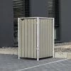 Cache-poubelle Müllbox En Bois Traité Gris 240L – HIDE 2 Cache-poubelle Müllbox En Bois Traité Gris 240L – HIDE -Nesling Magasin cache poubelle mullbox en bois traite gris 240l hide