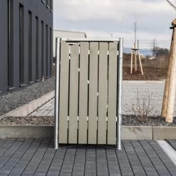 Cache-poubelle Müllbox En Bois Traité Gris 240L – HIDE 11 Cache-poubelle Müllbox En Bois Traité Gris 240L – HIDE -Nesling Magasin cache poubelle mullbox en bois traite gris 240l hide 3