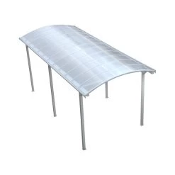 Carport Camping Car Blanc En Aluminium 3,60x7,62m Et Polycarbonate 6mm X-METAL -Nesling Magasin carport camping car blanc en aluminium 360x766m et polycarbonate 6mm x metal 4