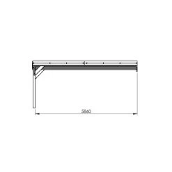 Carport Double Adossable 30,6m² En Bois Autoclave FSC Victor – Forest Style -Nesling Magasin carport double adossable 306m en bois autoclave fsc victor forest style 2