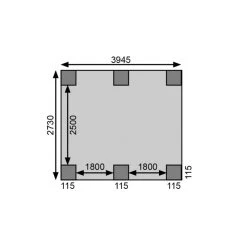 Carport Double En Bois Autoclave 28,3m² Et Toit En Acier – KARIBU 12 Carport Double En Bois Autoclave 28,3m² Et Toit En Acier – KARIBU -Nesling Magasin carport double en bois autoclave 283m et toit en acier karibu 4