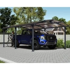 Carport En Alu Gris Et Polycarbonate 1 Voiture 23,3m² Arcadia™ 6400 – Canopia 12 Carport En Alu Gris Et Polycarbonate 1 Voiture 23,3m² Arcadia™ 6400 – Canopia -Nesling Magasin carport en alu gris et polycarbonate 1 voiture 233m arcadia 6400 canopia 4