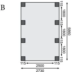 Carport En Bois Autoclave 21m² Et Toit En PVC Gris – KARIBU 11 Carport En Bois Autoclave 21m² Et Toit En PVC Gris – KARIBU -Nesling Magasin carport en bois autoclave 21m et toit en pvc gris karibu 3