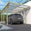 Carport Simple 15,6m² En Bois Autoclave FSC Jean - Forest Style 2 Carport Simple 15,6m² En Bois Autoclave FSC Jean - Forest Style -Nesling Magasin carport simple 156m en bois autoclave fsc jean forest style
