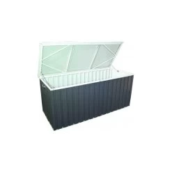 Coffre De Rangement En Métal Anthracite 800L DURAMAX -Nesling Magasin coffre de rangement en metal anthracite 800l duramax 2