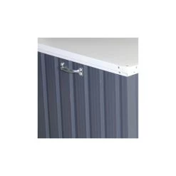 Coffre De Rangement En Métal Anthracite 800L DURAMAX -Nesling Magasin coffre de rangement en metal anthracite 800l duramax 5