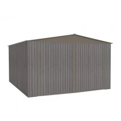 Garage 1 Voiture En Métal 17,47m² Imitation Bois Vieilli -Nesling Magasin garage 1 voiture en metal 1747m imitation bois vieilli 4