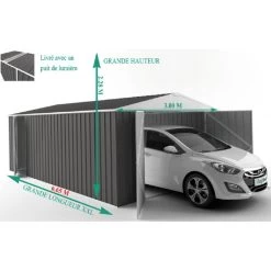Garage En Acier Zincalume Colorbond 20,1m² Grande Hauteur EASYSHED -Nesling Magasin garage en acier zincalume colorbond 1995m grande hauteur easyshed 4