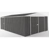 Garage En Acier Zincalume Colorbond Anthracite 18m² EASYSHED -Nesling Magasin garage en acier zincalume colorbond anthracite 18m easyshed