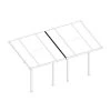 Kit De Raccordement Blanche Entre 2 Pergolas Adossées - Toits De Terrasse X-METAL 1 Kit De Raccordement Blanche Entre 2 Pergolas Adossées - Toits De Terrasse X-METAL -Nesling Magasin kit de raccordement blanche entre 2 pergolas adossees toits de terrasse x metal