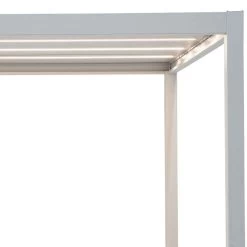 Kit éclairage 2 Lames Blanches LEDS 3m + Télécommande Pour Pergola Ombrea -Nesling Magasin kit eclairage 2 lames blanches leds 3m telecommande pour pergola ombrea 2