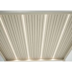 Kit éclairage 2 Lames Blanches LEDS 3m + Télécommande Pour Pergola Ombrea -Nesling Magasin kit eclairage 2 lames blanches leds 3m telecommande pour pergola ombrea 4