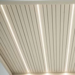 Kit éclairage 2 Lames Blanches LEDS 3m + Télécommande Pour Pergola Ombrea -Nesling Magasin kit eclairage 2 lames blanches leds 3m telecommande pour pergola ombrea 5