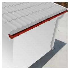 Kit Gouttières Rouge - Pack Prêt à La Pose Pour Abri Grosfillex 4,9m² 8 Kit Gouttières Rouge - Pack Prêt à La Pose Pour Abri Grosfillex 4,9m² -Nesling Magasin kit gouttieres rouge pack pret a la pose pour abri grosfillex 49m 2