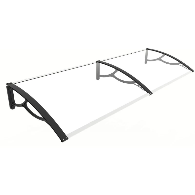 Marquise De Porte Extra Large 200x80cm En Polycarbonate 3 Mm – HABRITA 3 Marquise De Porte Extra Large 200x80cm En Polycarbonate 3 Mm – HABRITA