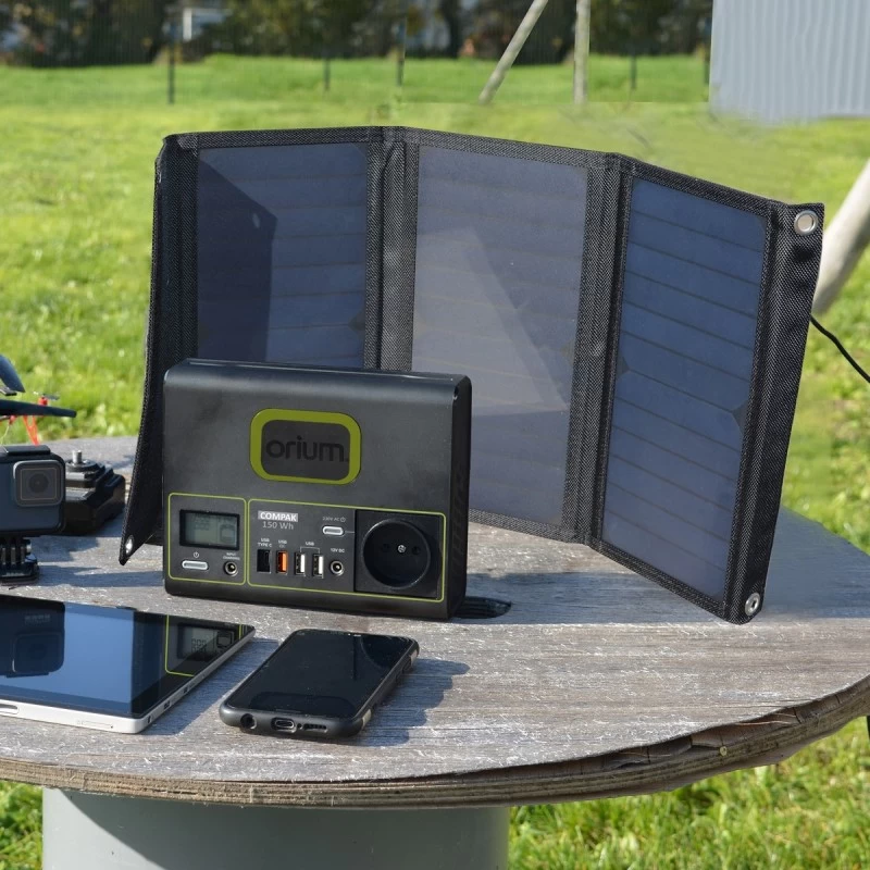 Batteri Izywatt 150Wh Rechargeable + Panneau Solaire Pliant 20W 4 Batteri Izywatt 150Wh Rechargeable + Panneau Solaire Pliant 20W – Image 2