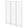 Panneau Latéral En Aluminium Et PC Transparent Pour Toit De Terrasse Blanc 2,5m X-METAL -Nesling Magasin panneau lateral en aluminium et pc transparent pour toit de terrasse blanc 25m x metal