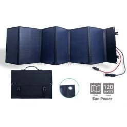 Panneau Solaire Pliant 120W Sunpower Izywatt – Orium