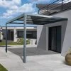 Pergola Adossée En Alu Et Polycarbonate Gris 400x300cm Toscana – Proloisirs -Nesling Magasin pergola adossee en alu et polycarbonate gris 400x300cm toscana proloisirs